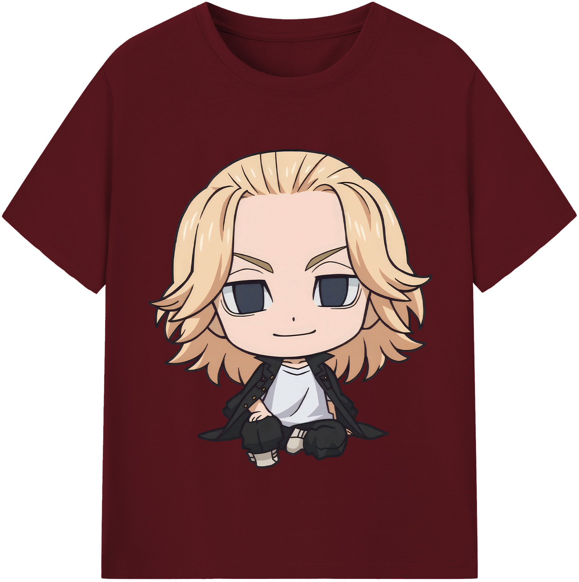 （画像用） 東京リベンジャーズ Tokyo Revengers 綿100％半袖Tシャツ（フロントプリント）